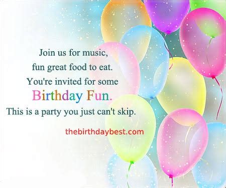 100+ Best Birthday Invitations Wording Samples of 2022.